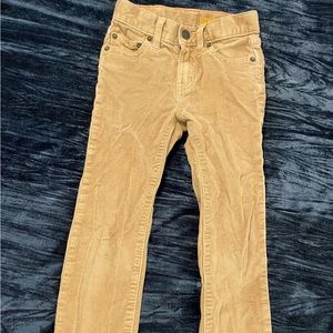 JCrew Boys Tan Corduroy Pants Size 5